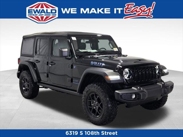 2025 Jeep Wrangler 4xe WRANGLER 4-DOOR WILLYS 4xe