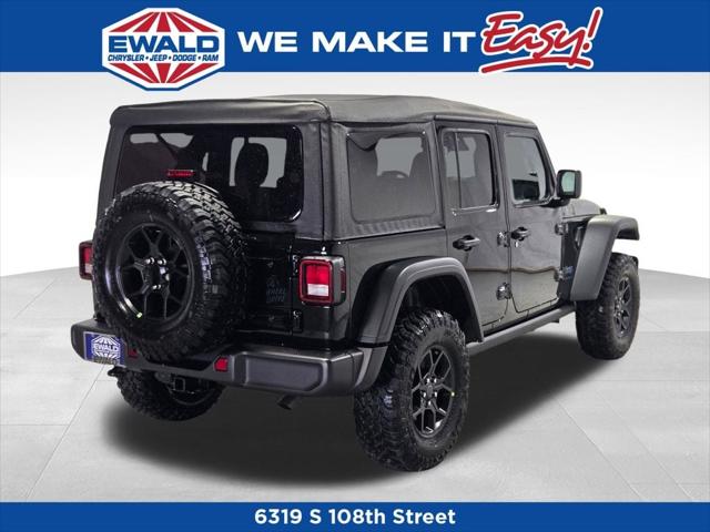 2025 Jeep Wrangler 4xe WRANGLER 4-DOOR WILLYS 4xe