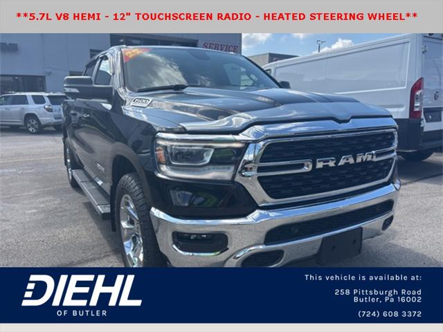 2022 RAM 1500 Big Horn Crew Cab 4x4 57 Box