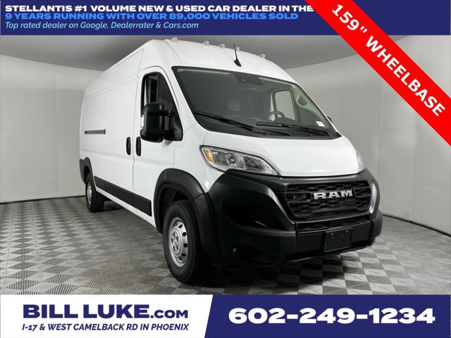 2023 RAM ProMaster 2500 Cargo Van High Roof 159 WB
