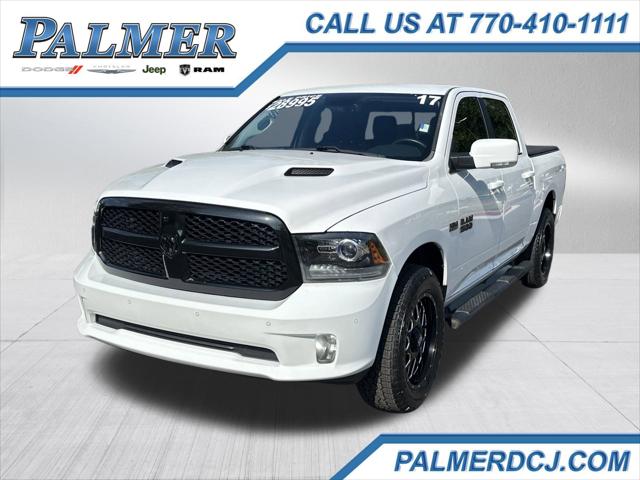 2017 RAM 1500 Night Crew Cab 4x4 57 Box
