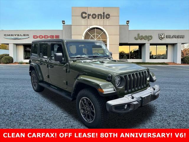 2021 Jeep Wrangler Unlimited 80th Anniversary 4x4