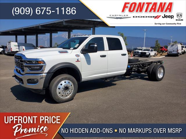 2025 RAM Ram 5500 Chassis Cab RAM 5500 TRADESMAN CHASSIS CREW CAB 4X4 84 CA