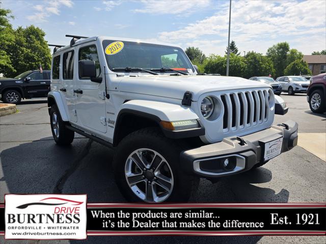 2018 Jeep Wrangler Unlimited Sahara 4x4