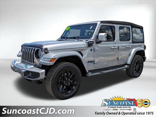 2021 Jeep Wrangler 4xe Unlimited High Altitude 4x4
