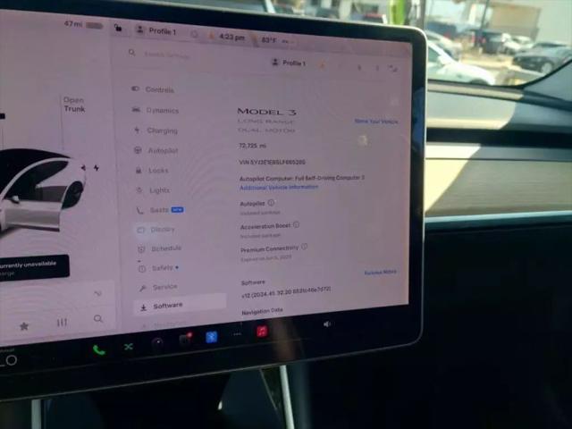 2020 Tesla Model 3 Long Range Dual Motor All-Wheel Drive