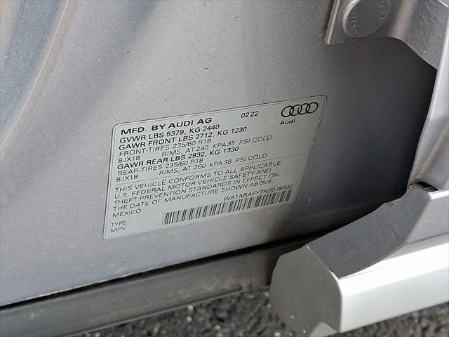 2022 Audi Q5 Premium 40 TFSI quattro S tronic