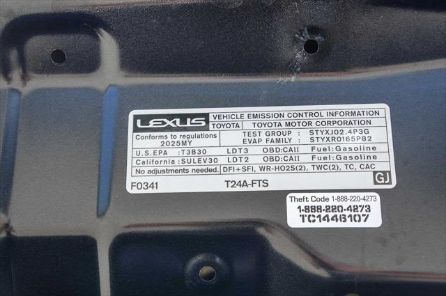2025 Lexus TX 350 Premium