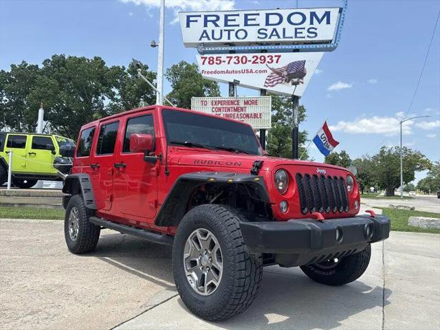 2016 Jeep Wrangler Unlimited Rubicon for sale in Topeka, KS