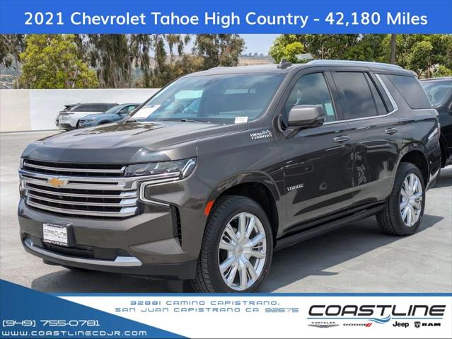 2021 Chevrolet Tahoe 4WD High Country