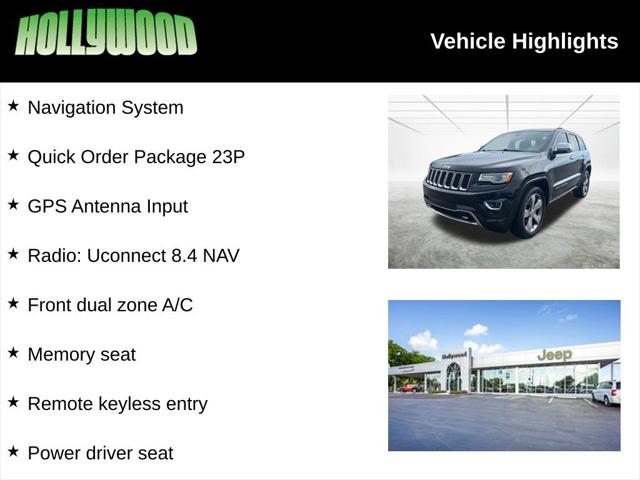 2015 Jeep Grand Cherokee Overland