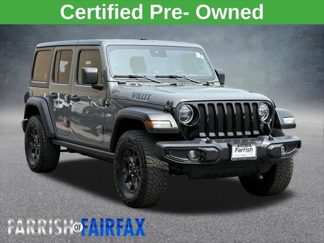 2021 Jeep Wrangler Unlimited Willys 4x4