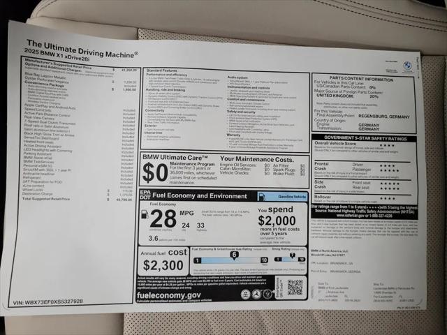 2025 BMW X1 xDrive28i