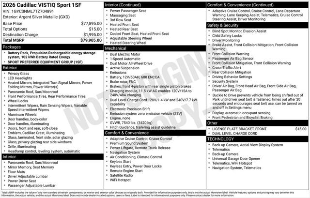 2026 Cadillac iQ Sport