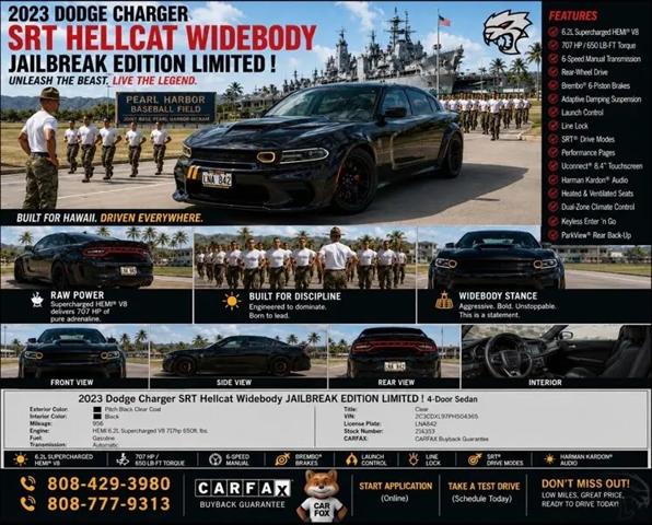 2023 Dodge Charger SRT Jailbreak for sale in Honolulu, HI