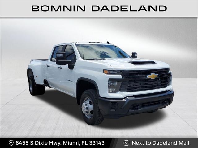 2025 Chevrolet Silverado 3500HD 4WD Crew Cab Long Bed Work Truck