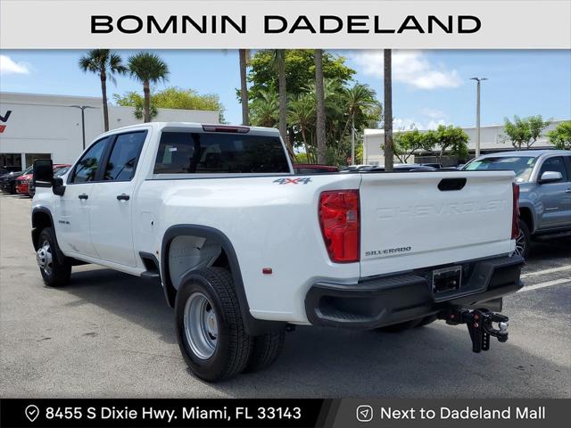 2025 Chevrolet Silverado 3500HD 4WD Crew Cab Long Bed Work Truck
