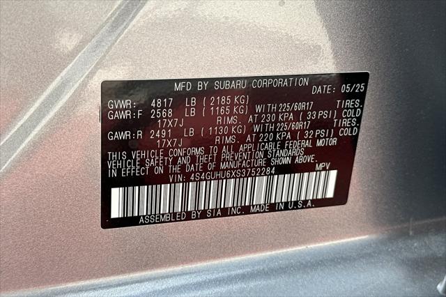 2025 Subaru Crosstrek Wilderness