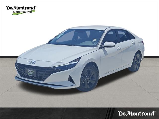 2023 Hyundai Elantra Hybrid Blue