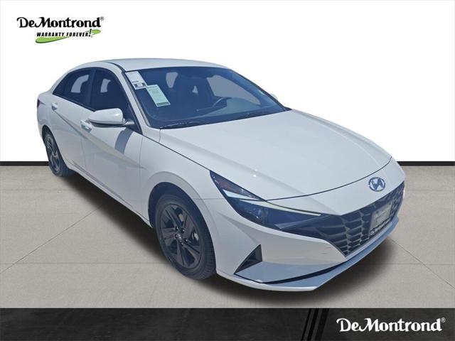 2023 Hyundai Elantra Hybrid Blue
