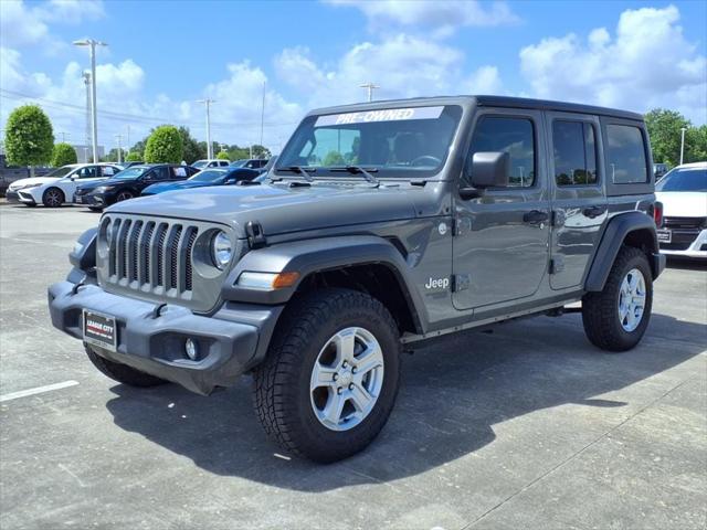 2019 Jeep Wrangler Unlimited Sport S 4x4