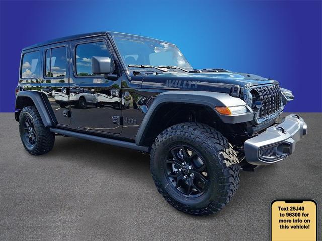 2025 Jeep Wrangler WRANGLER 4-DOOR WILLYS