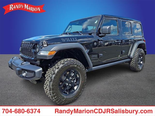 2025 Jeep Wrangler WRANGLER 4-DOOR WILLYS 2025 Jeep Wrangler WRANGLER 4-DOOR WILLYS