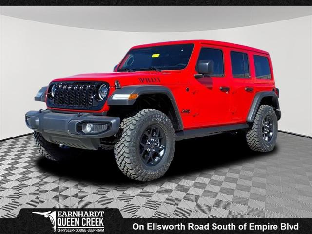 2025 Jeep Wrangler WRANGLER 4-DOOR WILLYS 2025 Jeep Wrangler WRANGLER 4-DOOR WILLYS