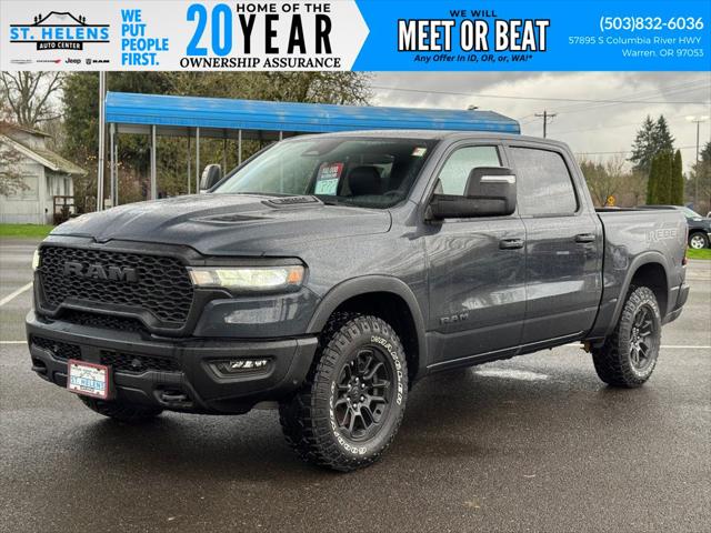 2026 RAM Ram 1500 RAM 1500 REBEL CREW CAB 4X4 57 BOX