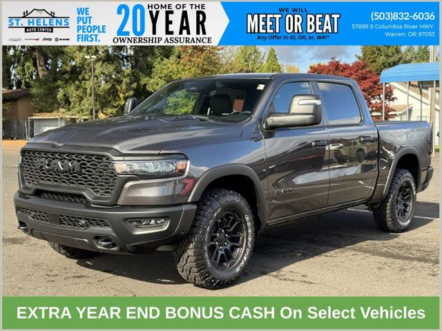 2026 RAM Ram 1500 RAM 1500 REBEL CREW CAB 4X4 57 BOX