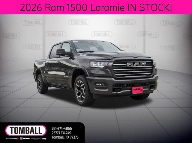 2026 RAM Ram 1500 RAM 1500 LARAMIE CREW CAB 4X4 57 BOX