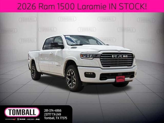 2026 RAM Ram 1500 RAM 1500 LARAMIE CREW CAB 4X4 57 BOX