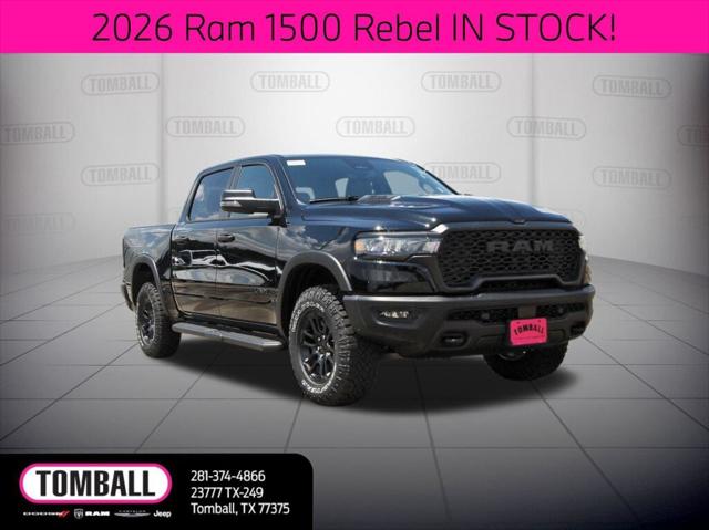 2026 RAM Ram 1500 RAM 1500 REBEL CREW CAB 4X4 57 BOX