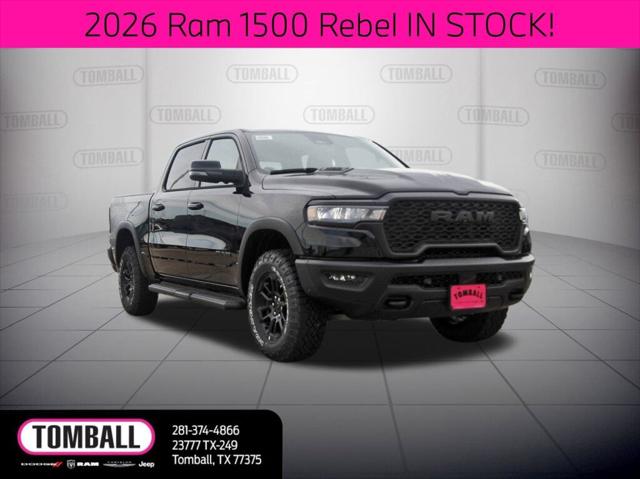 2026 RAM Ram 1500 RAM 1500 REBEL CREW CAB 4X4 57 BOX