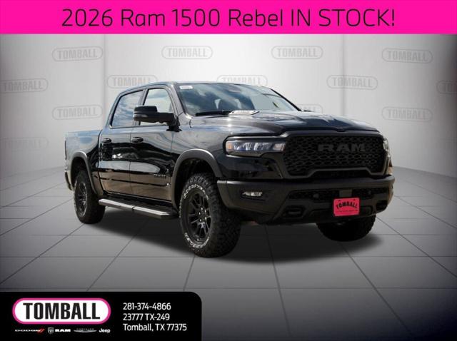 2026 RAM Ram 1500 RAM 1500 REBEL CREW CAB 4X4 57 BOX