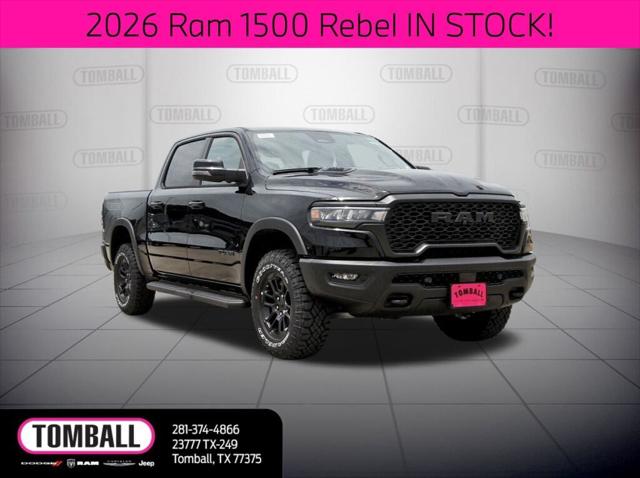 2026 RAM Ram 1500 RAM 1500 REBEL CREW CAB 4X4 57 BOX