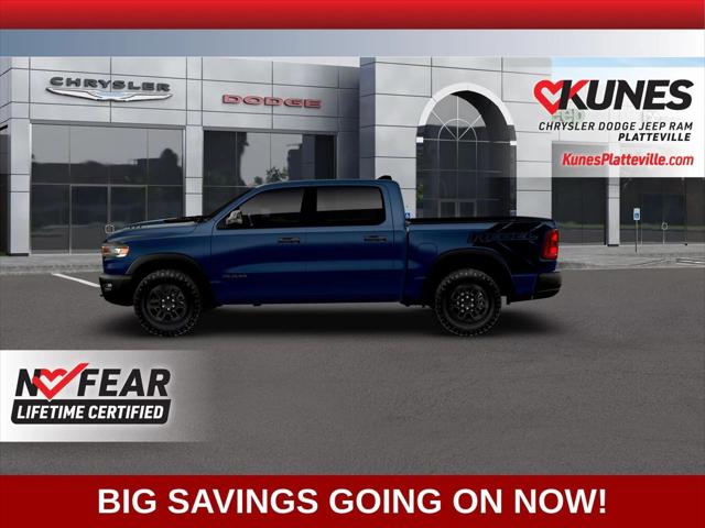 2026 RAM Ram 1500 RAM 1500 REBEL CREW CAB 4X4 57 BOX