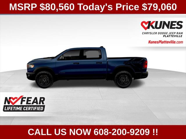 2026 RAM Ram 1500 RAM 1500 REBEL CREW CAB 4X4 57 BOX