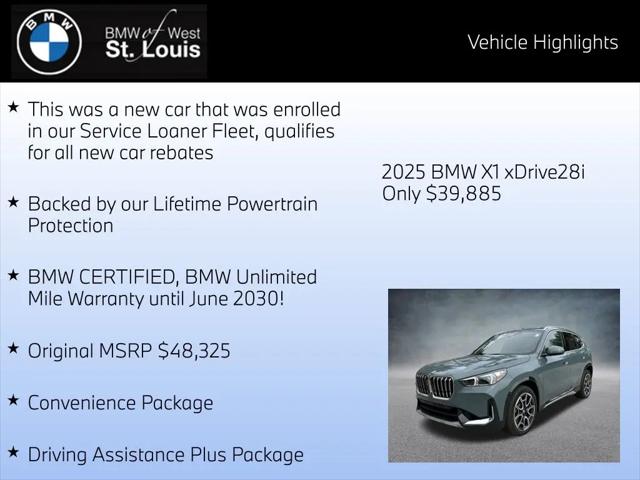 2025 BMW X1 xDrive28i