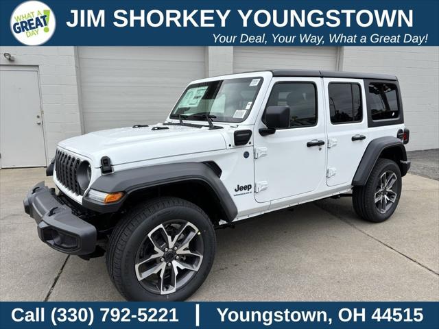 2025 Jeep Wrangler 4xe WRANGLER 4-DOOR SPORT S 4xe