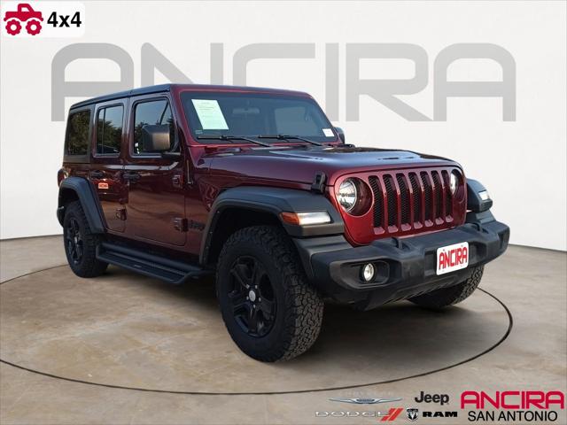 2021 Jeep Wrangler Unlimited Sport S 4x4