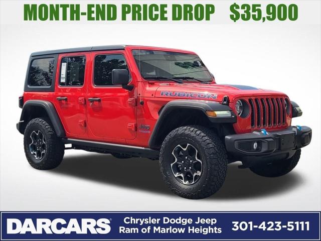 2022 Jeep Wrangler 4xe Unlimited Rubicon 4x4