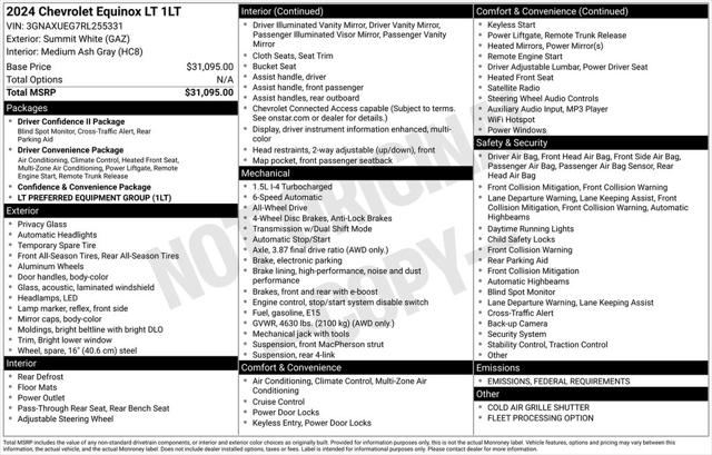 2024 Chevrolet Equinox AWD LT