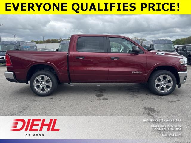 2025 RAM Ram 1500 RAM 1500 BIG HORN CREW CAB 4X4 57 BOX