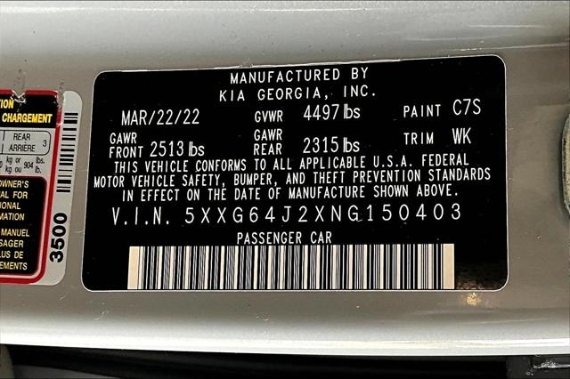 2022 Kia K5 GT-Line