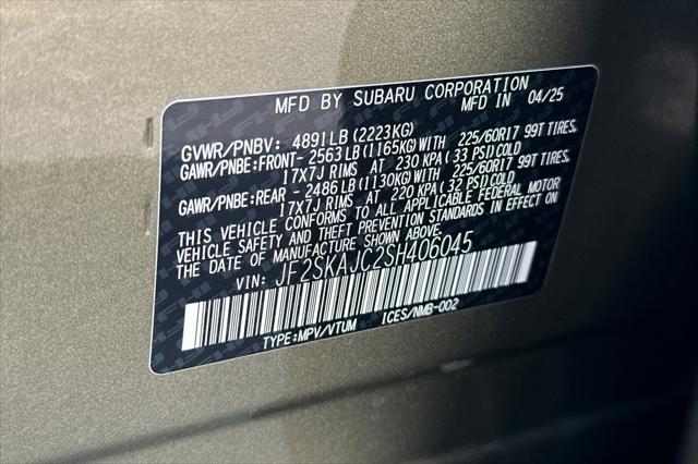 2025 Subaru Forester Wilderness