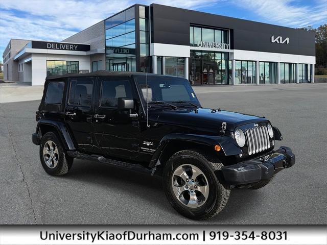 2018 Jeep Wrangler JK Unlimited Sahara 4x4