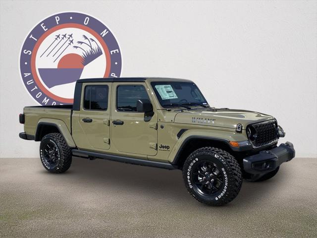 2025 Jeep Gladiator GLADIATOR WILLYS 4X4 2025 Jeep Gladiator GLADIATOR WILLYS 4X4