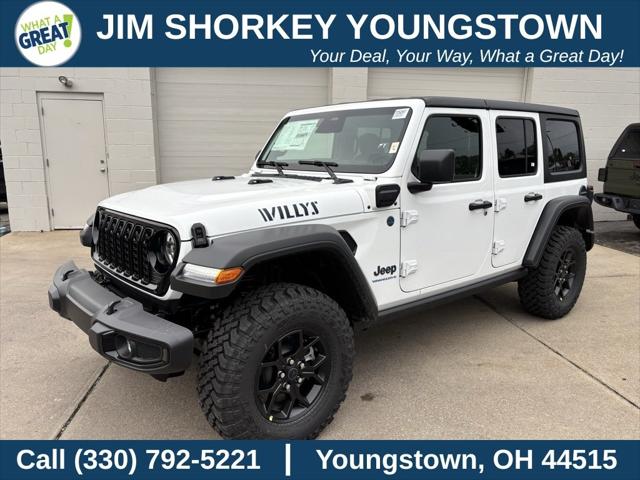 2025 Jeep Wrangler 4xe WRANGLER 4-DOOR WILLYS 4xe