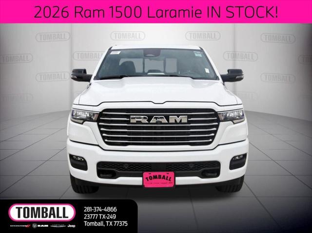 2026 RAM Ram 1500 RAM 1500 LARAMIE CREW CAB 4X4 57 BOX